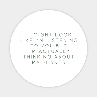 Plant Lovers Magnet